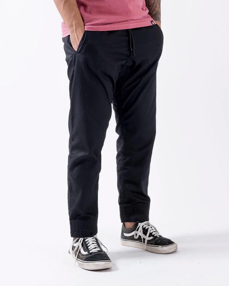 Kingz Casual Rip Stop Gi Pant-black